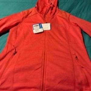 Columbia Ladies Pink Zip Up with Hood